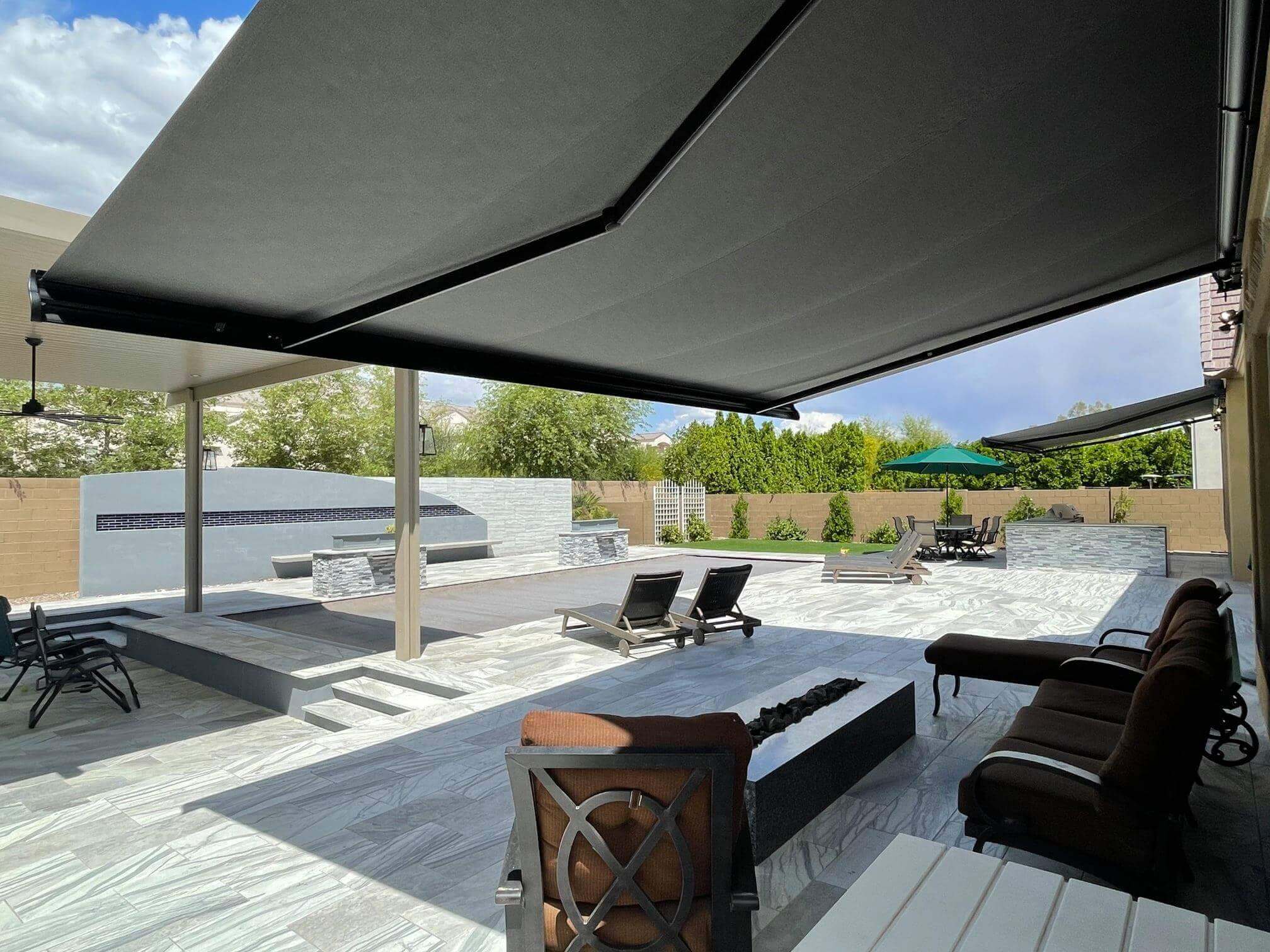 Retractable Awnings Outdoor Installation